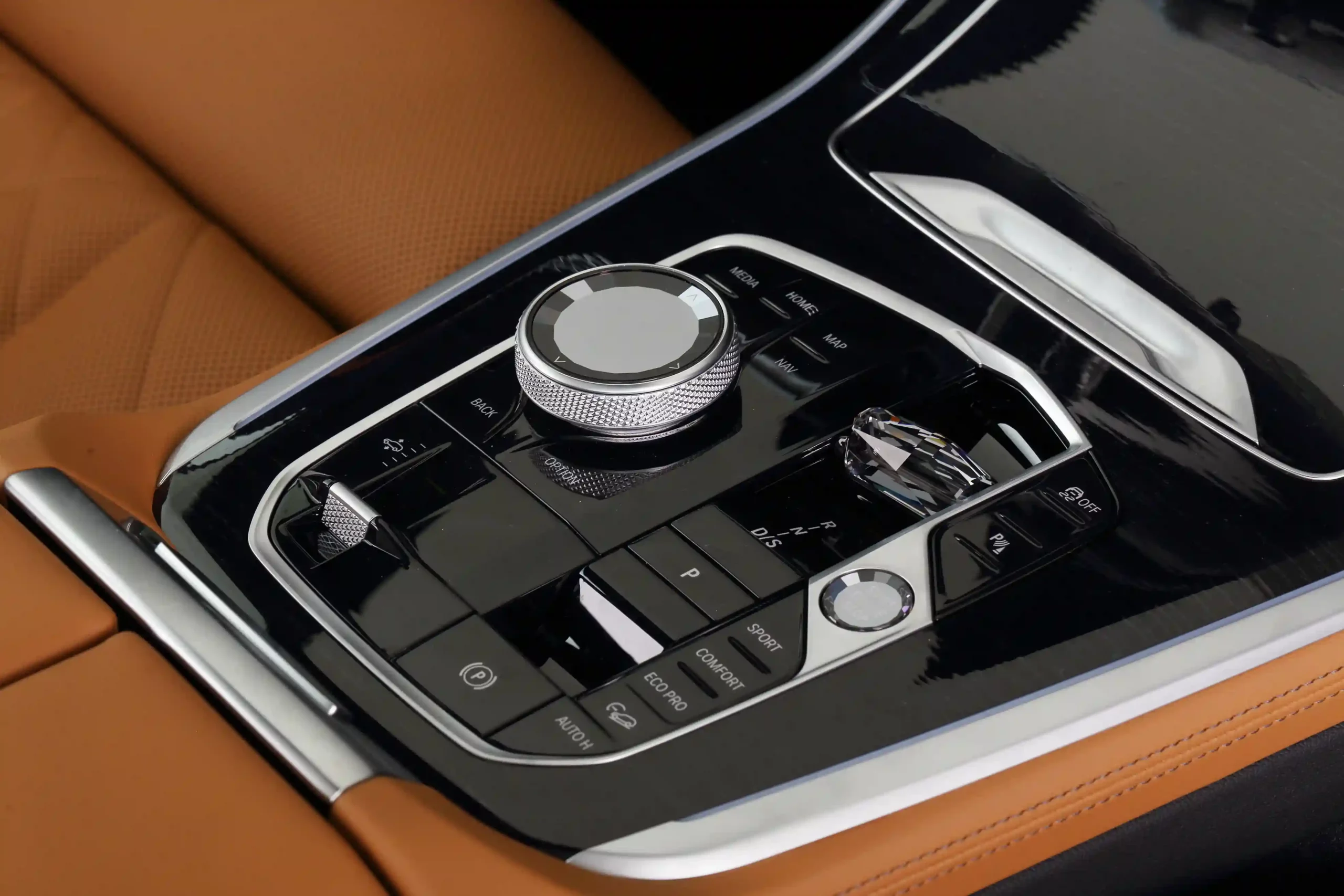 Center Console with New Selector Level (Rocker Switch).