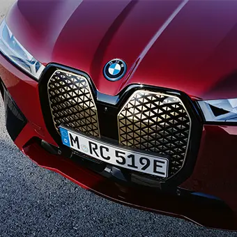 BMW iX shy tech concept.