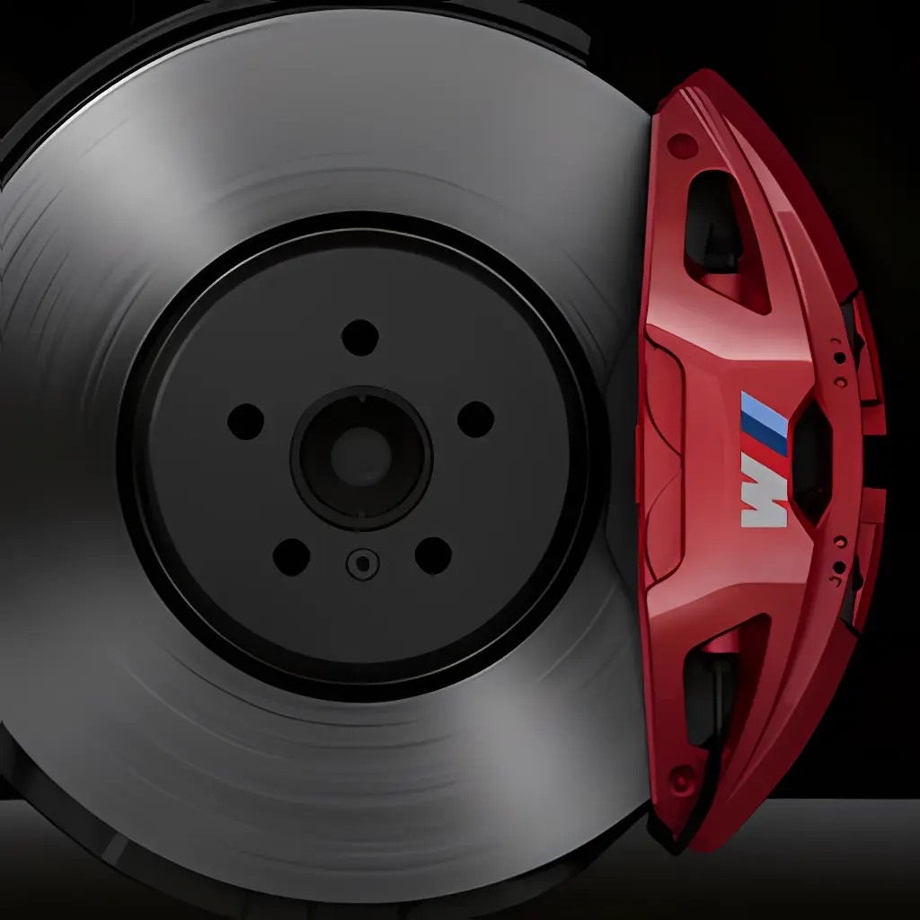 M SPORT BRAKE, RED HIGH-GLOSS