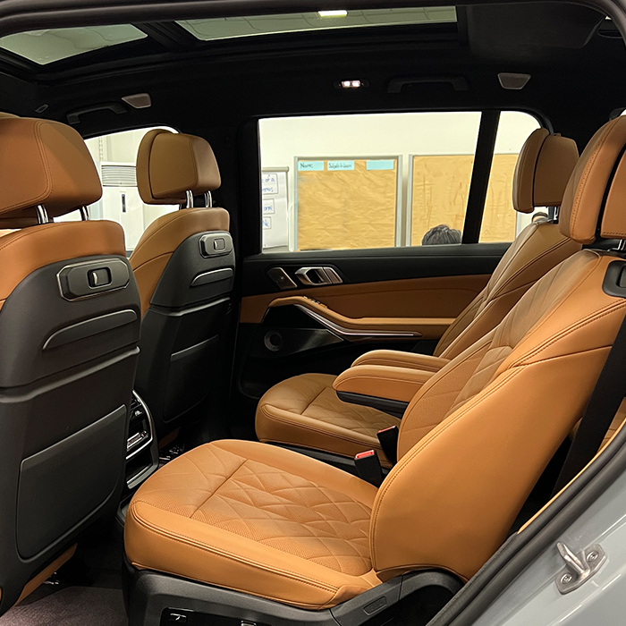 Roomy and Comfortable Rear Compartment.