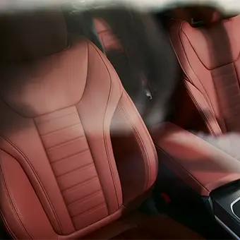 Seats in Alcantara/Sensatec