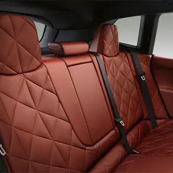 Lounge seating in the rear.