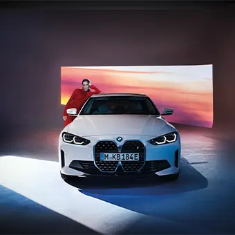 front design of bmw i4