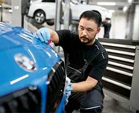 BMW PLASTIC REPAIRS.