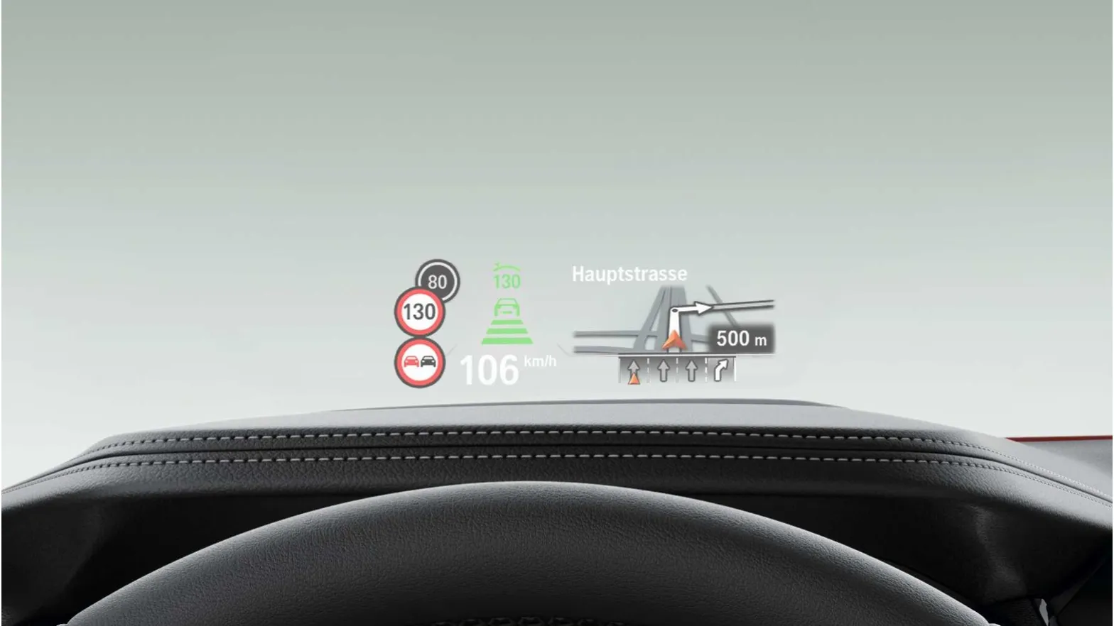 BMW Head-up display.