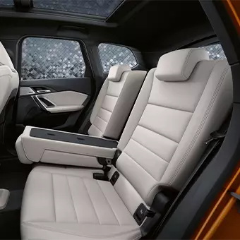 Comfort in the rear.